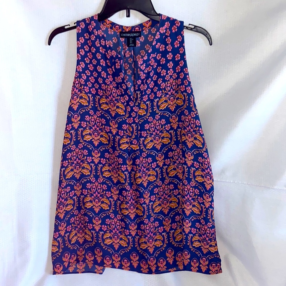 NWOT Cynthia Rowley sleeveless sz Large Top